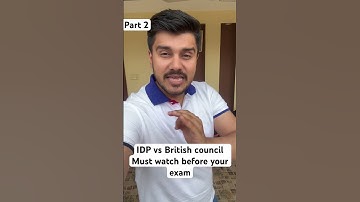 British Council vs IDP: Which is Better for IELTS Exam? #ielts #shorts #idp #bc