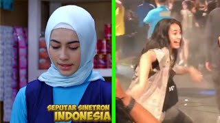 Berperan kalem ! Inilah gaya asli Sintya Marisca pemeran habiba amanah wali 4