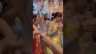 Ananya Pandays Fun Dance With Hardik Pandya During Anant Ambani & Radhikas Baraat