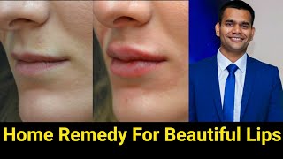 How To Get SOFT PINK PLUMP HEALTHY LIPS How to get pink lips / Get Rid Of Chapped Lips screenshot 3
