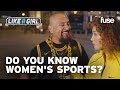 Beija Velez Quizzes Fans On Women's Sports Trivia | Like A Girl | Fuse