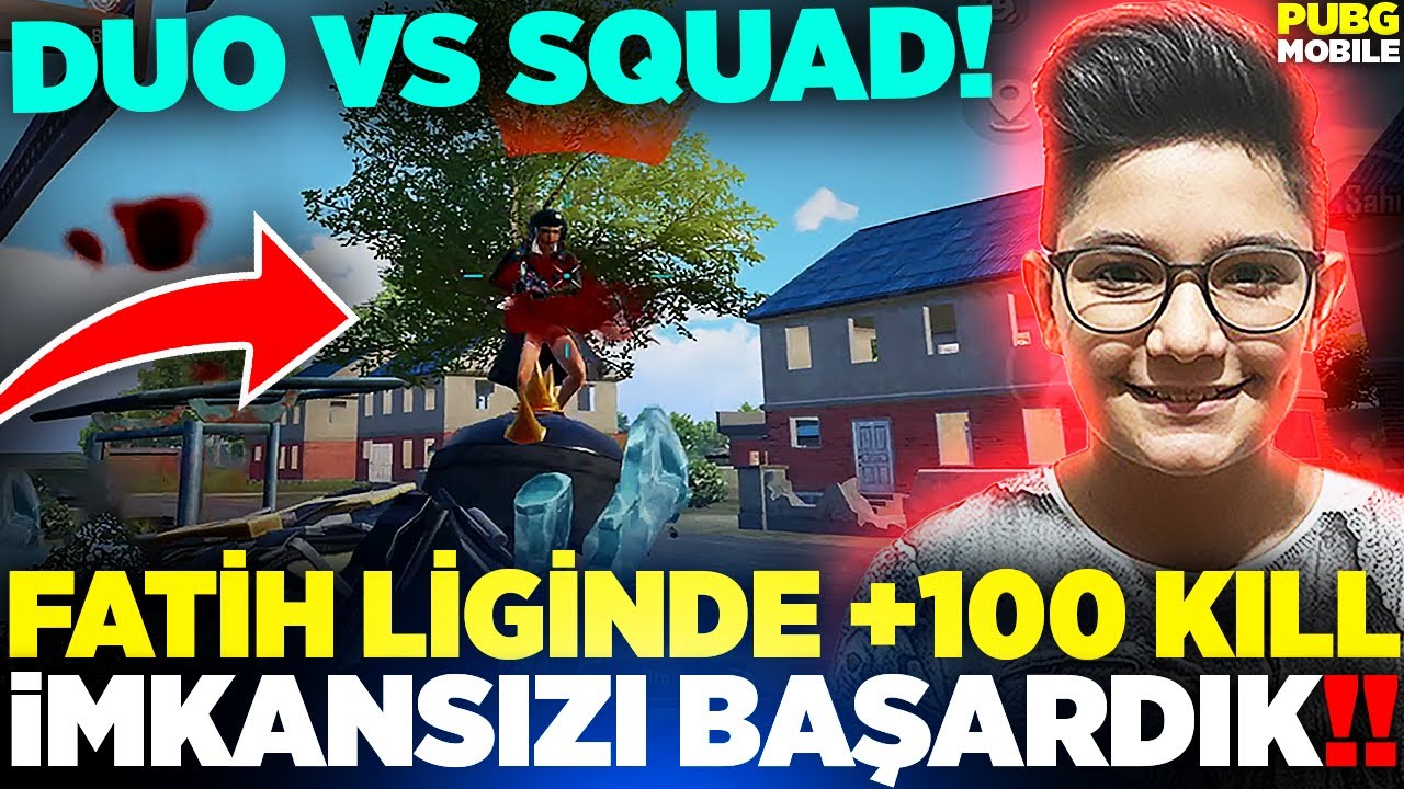 OHA!! BEST DUOM İLE FATİH LİGİNDE 100 KILL ALDIK!! İMKANSIZI BAŞARDIK!! – PUBG Mobile