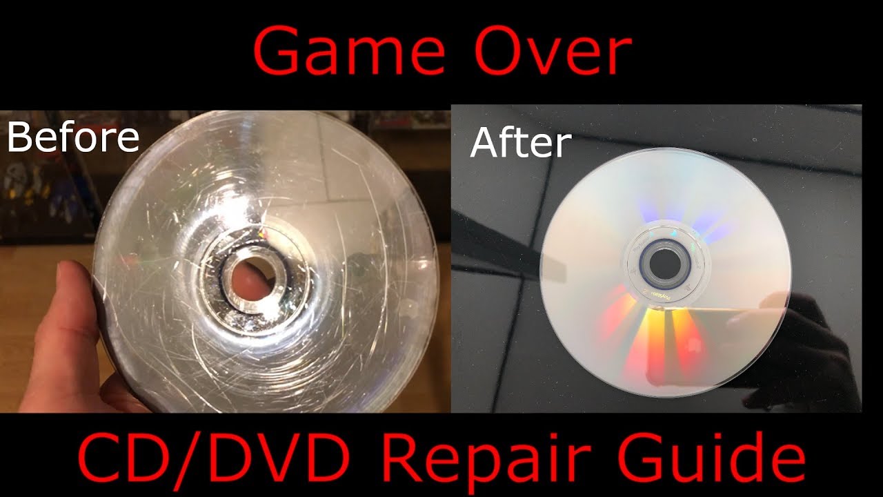 dvd disc  2022  Cách sửa lại bề mặt đĩa DVD, CD, Game bị xước - Trong 3 bước đơn giản