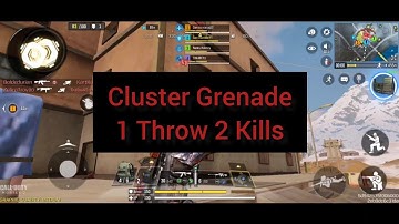 Cluster Grenade 1 Throw 2 Kills - CODM | GameGambler