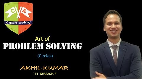 Circles: Art of Problem Solving (A.O.P.S)