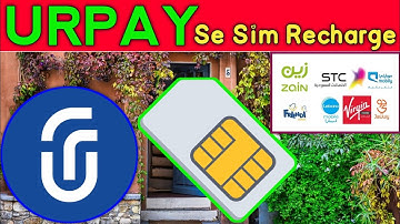 How To Recharge Sim With UrPay | Zain STC Sawa Recharge Any Sim With UrPay #urpay