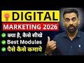 All About Digital Marketing 2026 | How to Learn, Modules, And Growth Guide For Beginners In Hindi