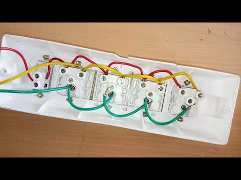 Video: Podaljševalni Kabli S Stikalom: Gospodinjski Električni Modeli Z Gumbom Za Vsako Vtičnico In Drugimi Omrežnimi Podaljški Za 5-6 In Različno število Vtičnic