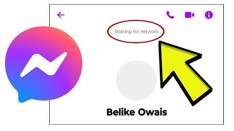 How To Fix Facebook Messenger App Waiting for network Problem Solved