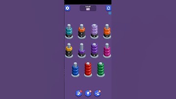 level 60 nutsort master #nutsort #games #youtubeshorts