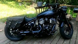 Custom DIY 2023 indian chief bobber dark horse saddle bags #chief #bobber #saddlebags #DIY #indian screenshot 4