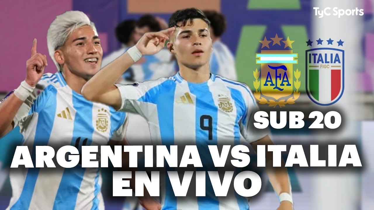 ARGENTINA vs ITALIA | Mundial SUB 20 - Fase de Grupos ⚽ VIVILO en ...