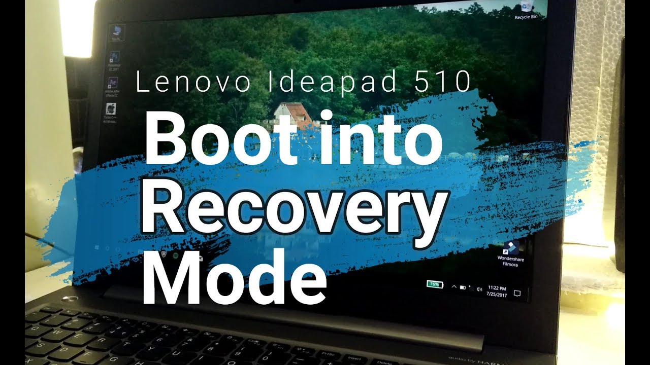 lenovo laptop start in safe mode