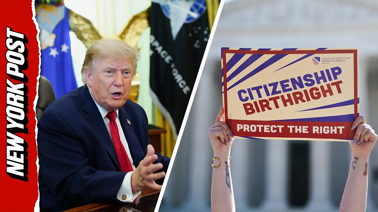 Trump Speaks Out Ahead of Supreme Court’s Birthright Citizenship Decision