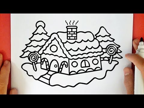 Vídeo: Como Desenhar A Casa Do Papai Noel