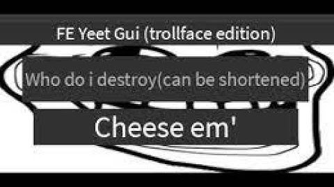 FE Yeet Trolling GUI Script | * OP FLINGING SCRIPT * | PASTEBIN 2021!