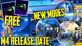 M4 ROYAL PASS OFFICIAL RELEASE DATE AND TIME | GET 10 SUPPLY CRATE COUPONS FREE BGMI | NEW MODE BGMI