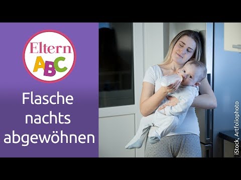 Video: Ein Baby Nachts Von Einer Flasche Entwöhnen: Wie Geht Das Effektiv?