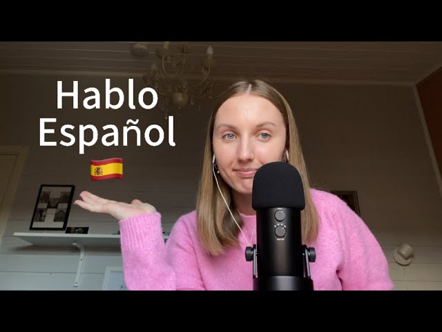 ASMR | Talking Spanish!❤️🇪🇸💛