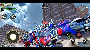 #autobot #optimus #dino ( #mirage ) #sideswipe Adventure | Robot Car Transform 2020: Robo War