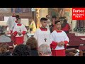 Head Of Catholic Church In Jerusalem Holds Mass In Gaza Ahead Of Christmas