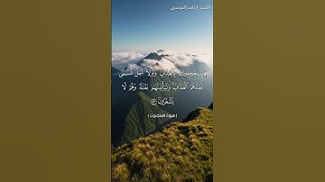 سورة العنكبوت من آية 52 إلى آية 54 بصوت الشيخ ياسر الدوسري❤❤