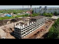 Строительство ЖК Зелёный Квартал г.Самара / 2 июня 2022 / building a house / Кировский р-н / Russia