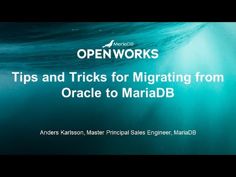 Tips and Tricks for Migrating from Oracle to MariaDB