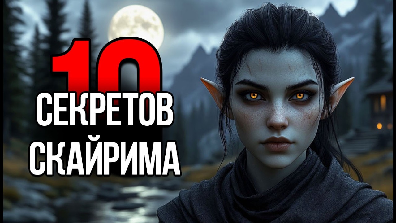 Skyrim - 10 Секретов и Интересных Момента Игры!
