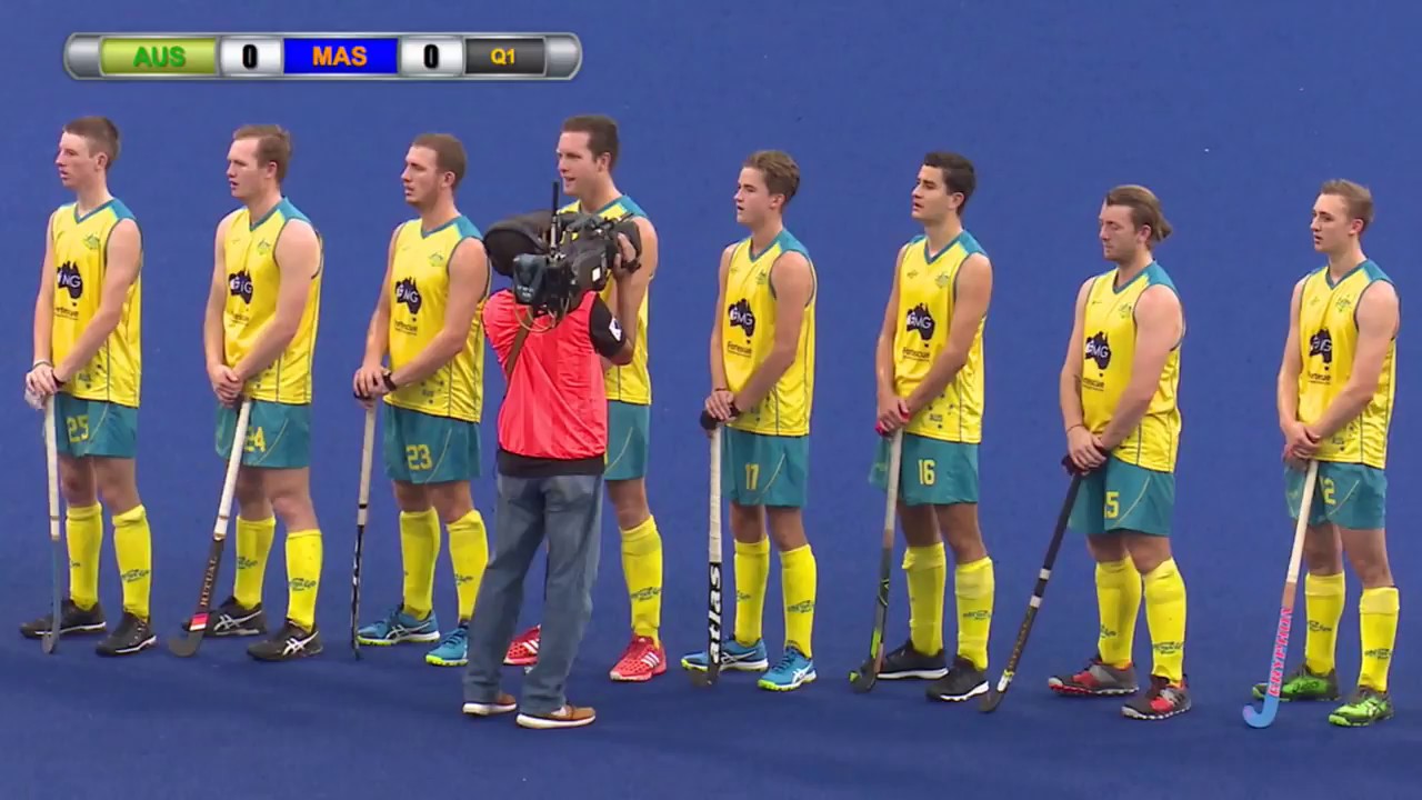 Australia v Malaysia Day 5 Sultan of Johor Cup Hockey 2017