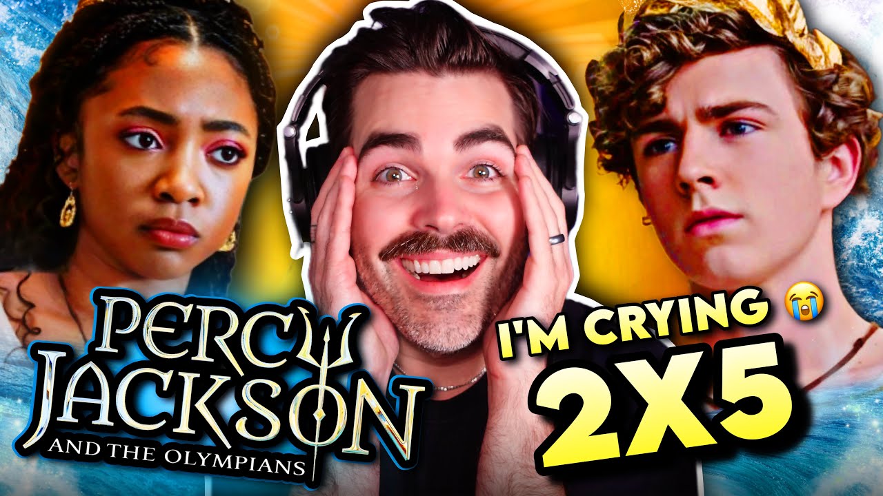 Percy Jackson and the Olympians S2 Ep 5: THIS IS SO EMOTIONAL | Reaction & Review - Disney Plus