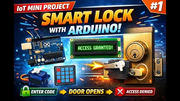 Smart Lock Using Arduino | How To Make Number Lock Using Arduino | Iot Hub Telugu | Arduino Projects