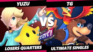 Sumapa 95 Top 8 - yuzu (Min Min, Rosalina) Vs. TG (Banjo) Smash Ultimate - SSBU