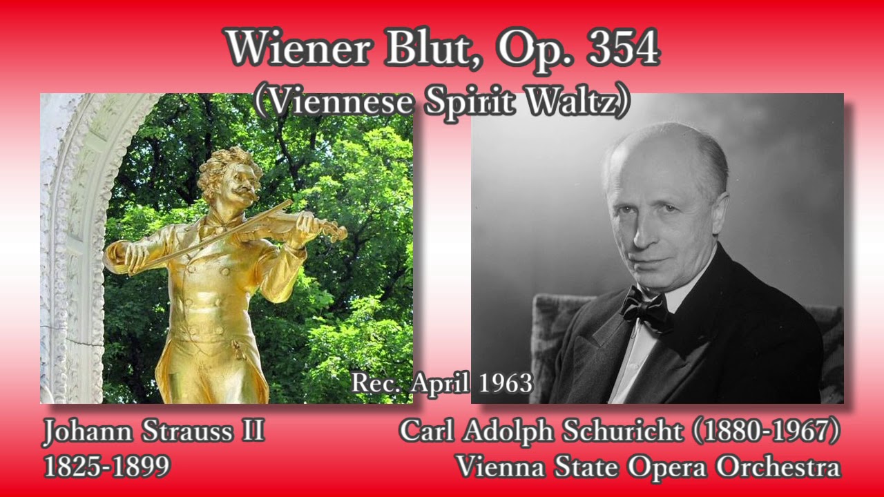 J. Strauss II: Wiener Blut, Schuricht (1963) J. シュトラウス