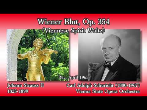 J. Strauss II: Wiener Blut, Schuricht (1963) J. シュトラウス