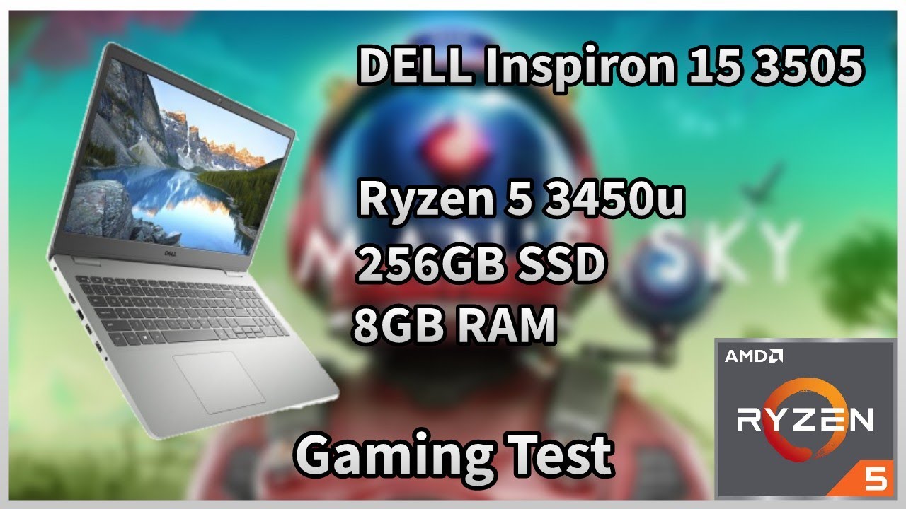 DELL Inspiron 15 3505 | Ryzen 5 3450u | Gaming Test #2