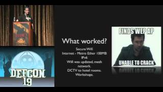 DEFCON 19-  Building The DEFCON Network Making A Sandbox For