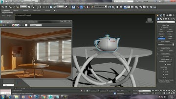 Tutorial on Modeling a stylish  table in 3dsmax.