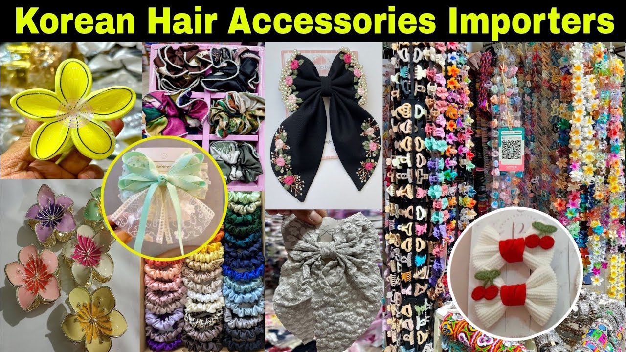 Korean Hair Accessories Supplier in Kolkata | Hair Accessories Wholesale Market Kolkata Barabazar