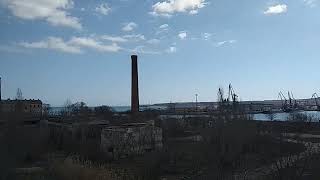Вид с крыши бывшего мясокомбината в Керчи