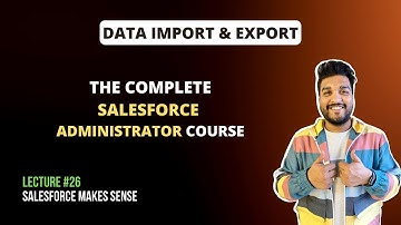 Wizard Gegevens importeren en exporteren | De complete Salesforce-beheerderscursus