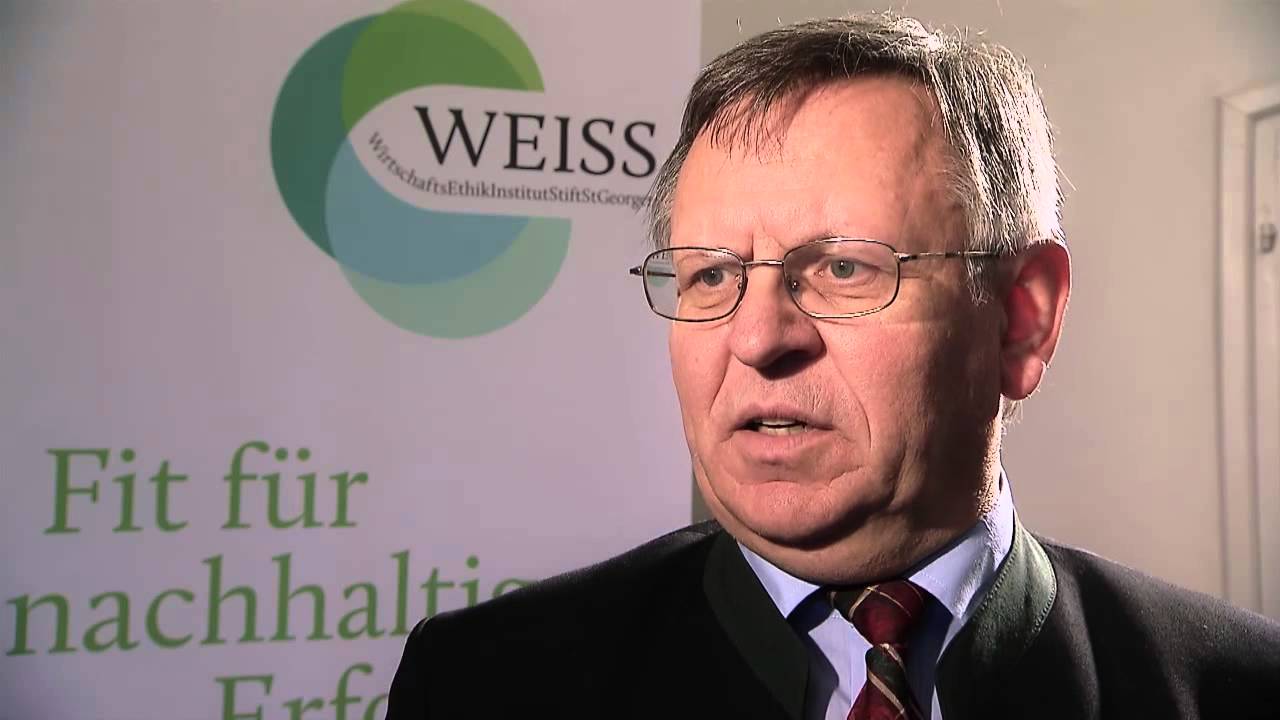 Univ. Prof. Dr. Leopold Neuhold Beiratsvorsitzender vom WEISS YouTube