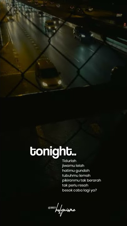 Story WA IG Malam hari Typhograpy Quotes terbaru