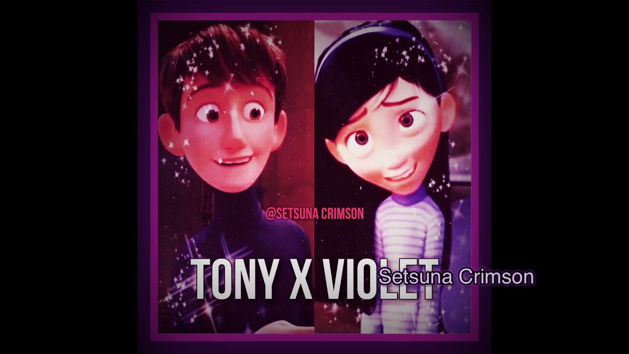 Violet x Tony, Tony x Violet, Violet Parr edits fan edits, Tony R...