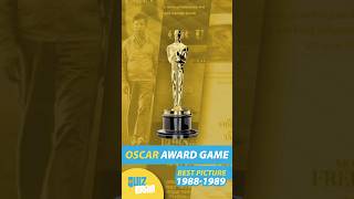 Oscar Best Picture in year 1988-1989 🏆🎬