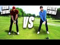 Driver swing Vs Iron swing (huge difference)