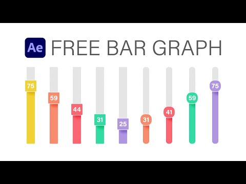 Free Bar Graph Template for After Effects