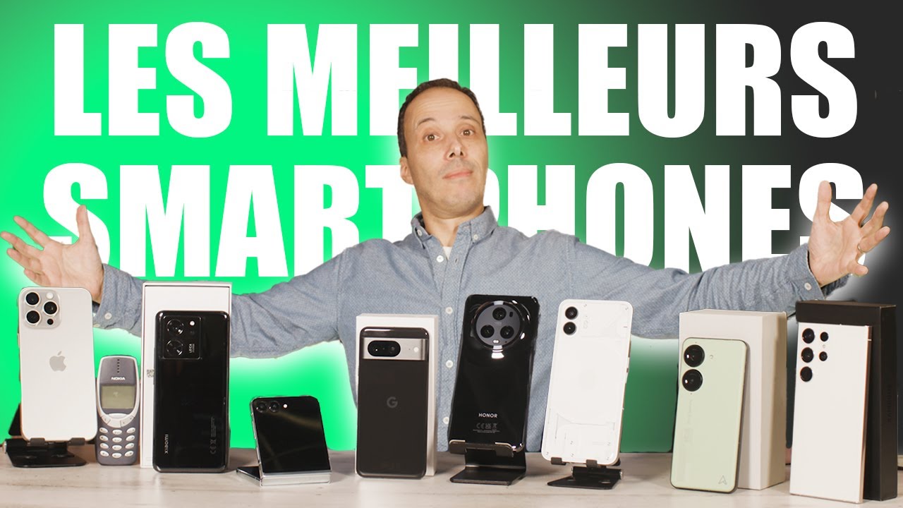 Top des MEILLEURS Smartphones pour commencer 2024 ! 