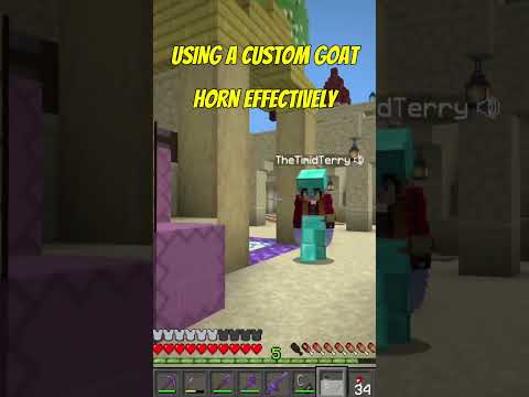 Video by How To Use A Custom Goat Horn In Minecraft #minecraft #minecraftfans #letsplay