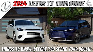 2024 Lexus TX|Things to Know, Before You Spend Your Dough!